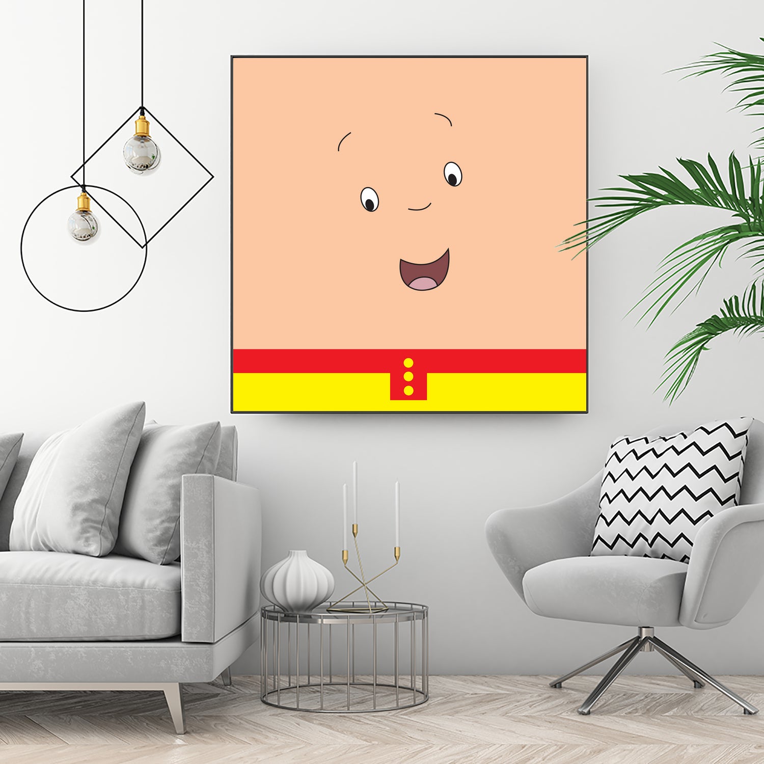 Caillou by Proper Ganders on GIANT ART - brown vector illustration