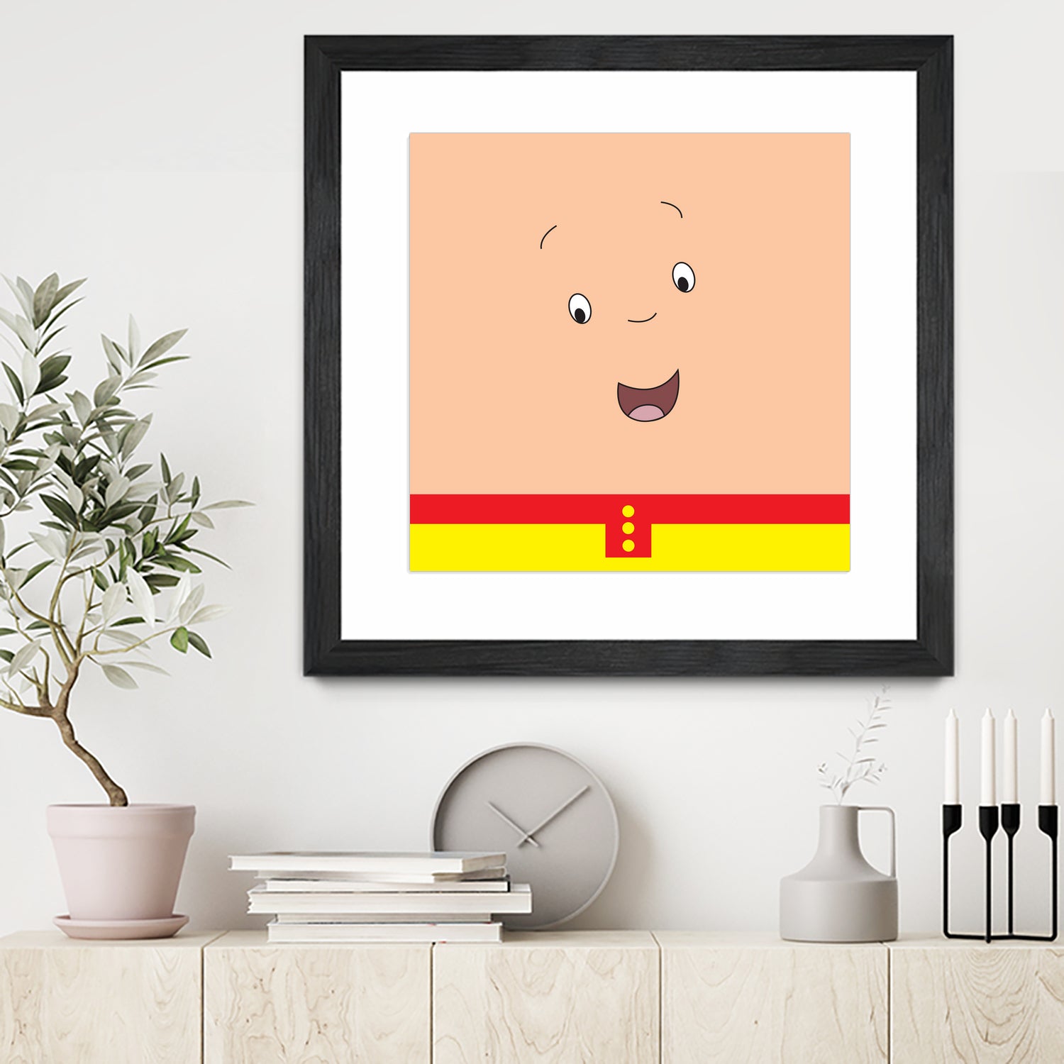 Caillou by Proper Ganders on GIANT ART - brown vector illustration