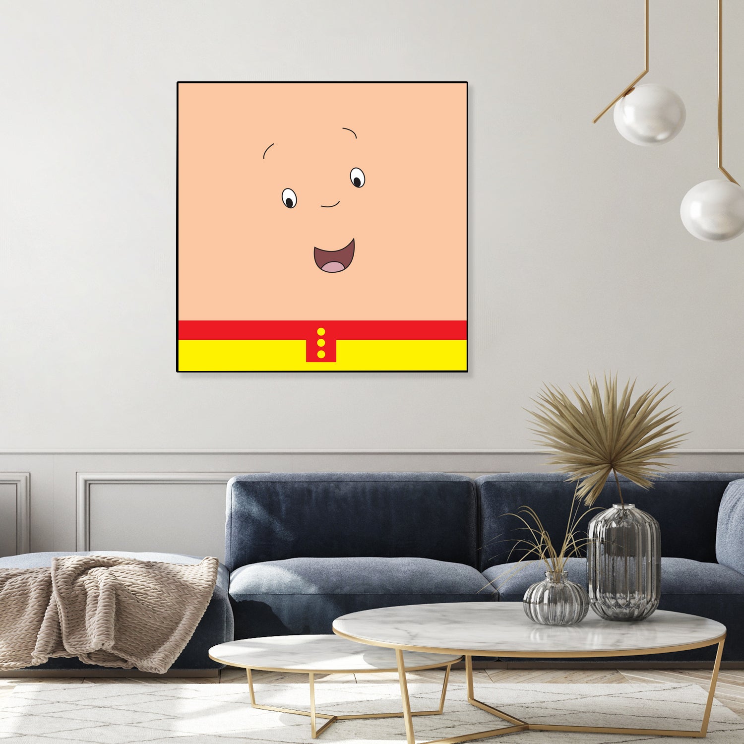 Caillou by Proper Ganders on GIANT ART - brown vector illustration