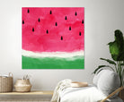 Watermelon Abstract by Dana Shek on GIANT ART - white digital painting