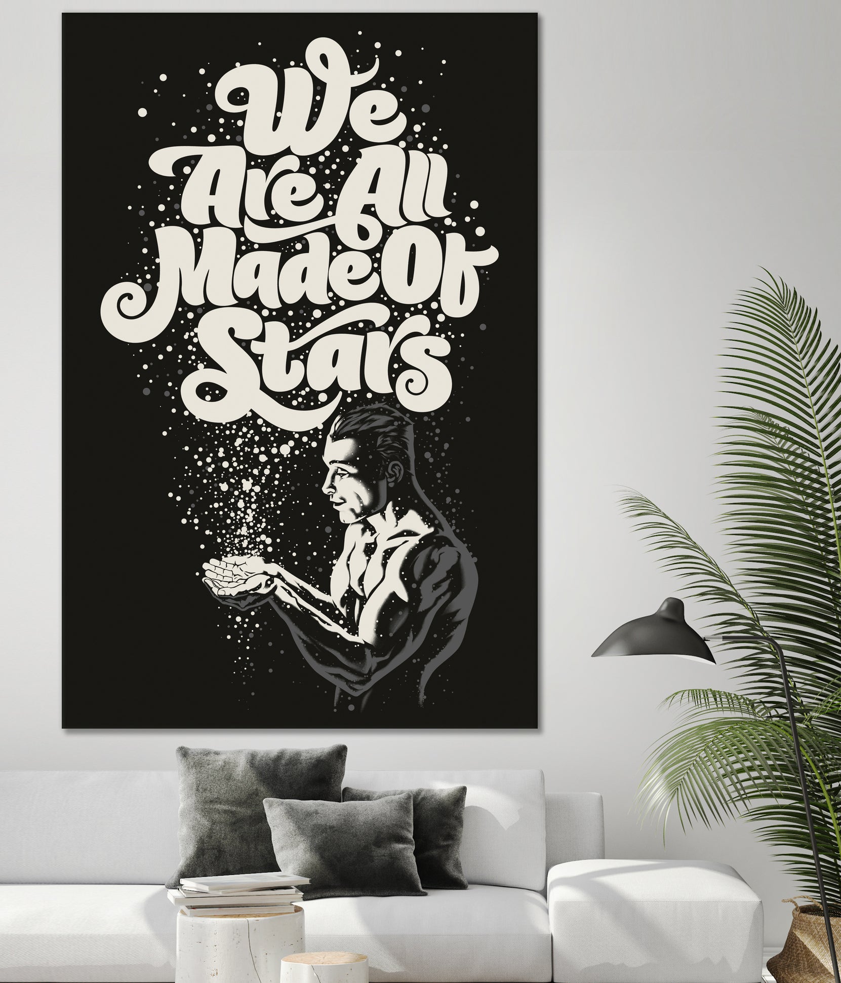 We Are All Made Of Stars by Rubens Scarelli on GIANT ART - black digital painting