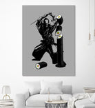 Sushi Slasher by Anthony Aves on GIANT ART - gray digital painting