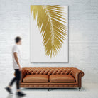 Palm Leaf Gold I by Dana Shek on GIANT ART - white digital painting