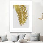 Palm Leaf Gold I by Dana Shek on GIANT ART - white digital painting