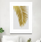 Palm Leaf Gold I by Dana Shek on GIANT ART - white digital painting