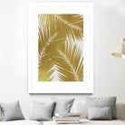 Palm Leaf Gold III by Dana Shek on GIANT ART - white digital painting