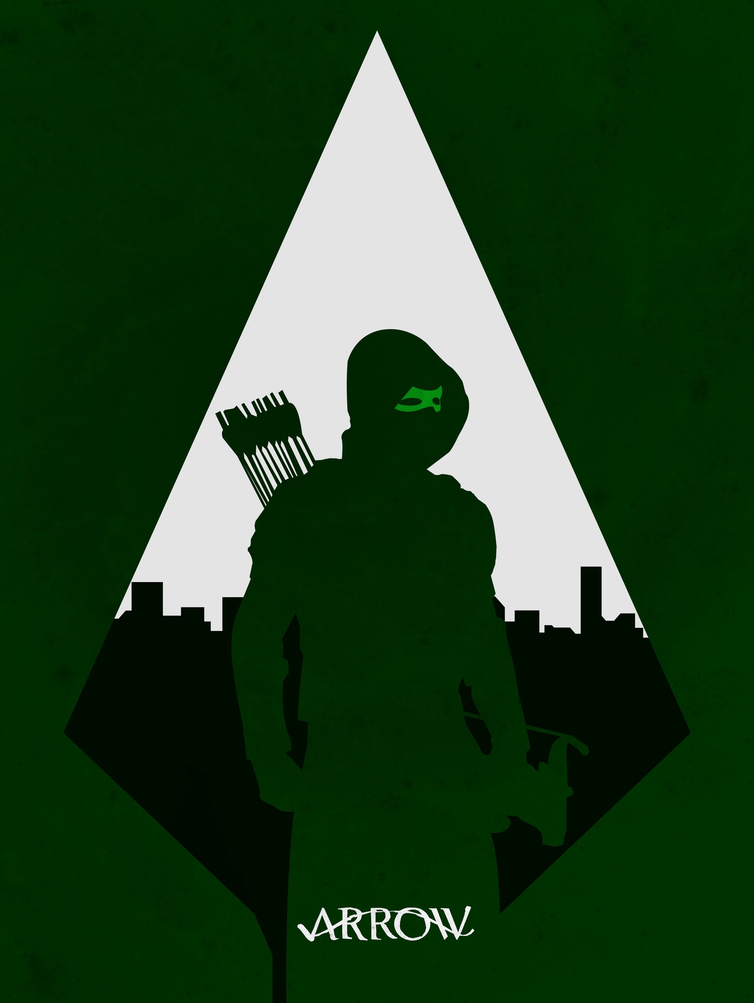 Arrow by Mateus Quandt on GIANT ART - green digital drawing