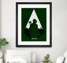 Arrow by Mateus Quandt on GIANT ART - green digital drawing