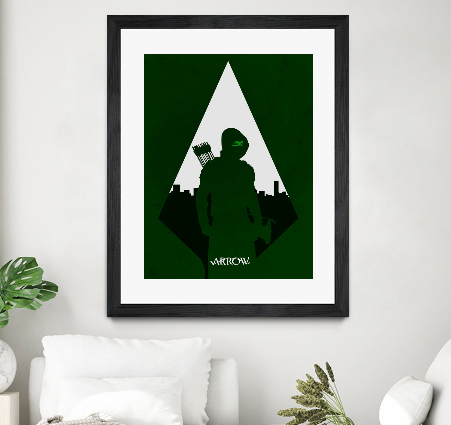 Arrow by Mateus Quandt on GIANT ART - green digital drawing