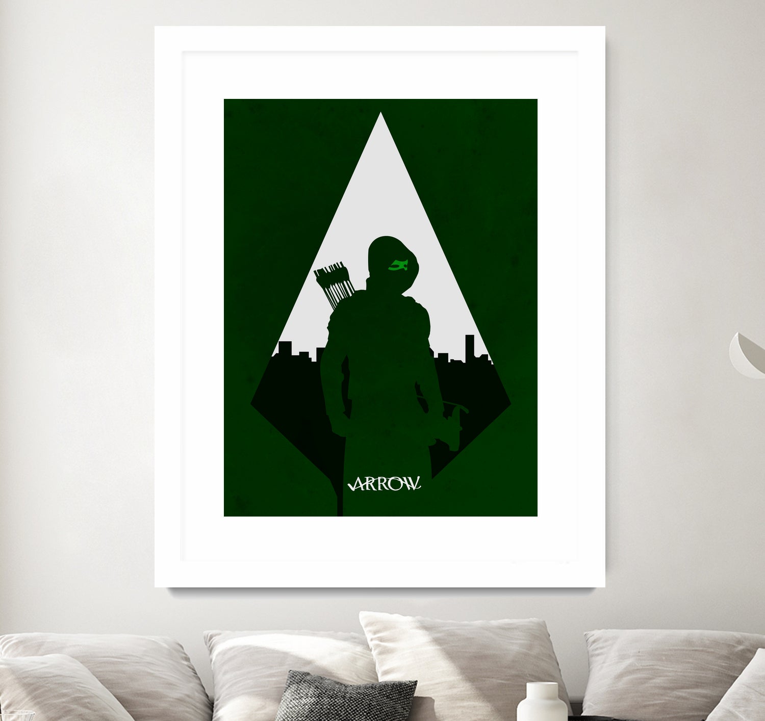 Arrow by Mateus Quandt on GIANT ART - green digital drawing