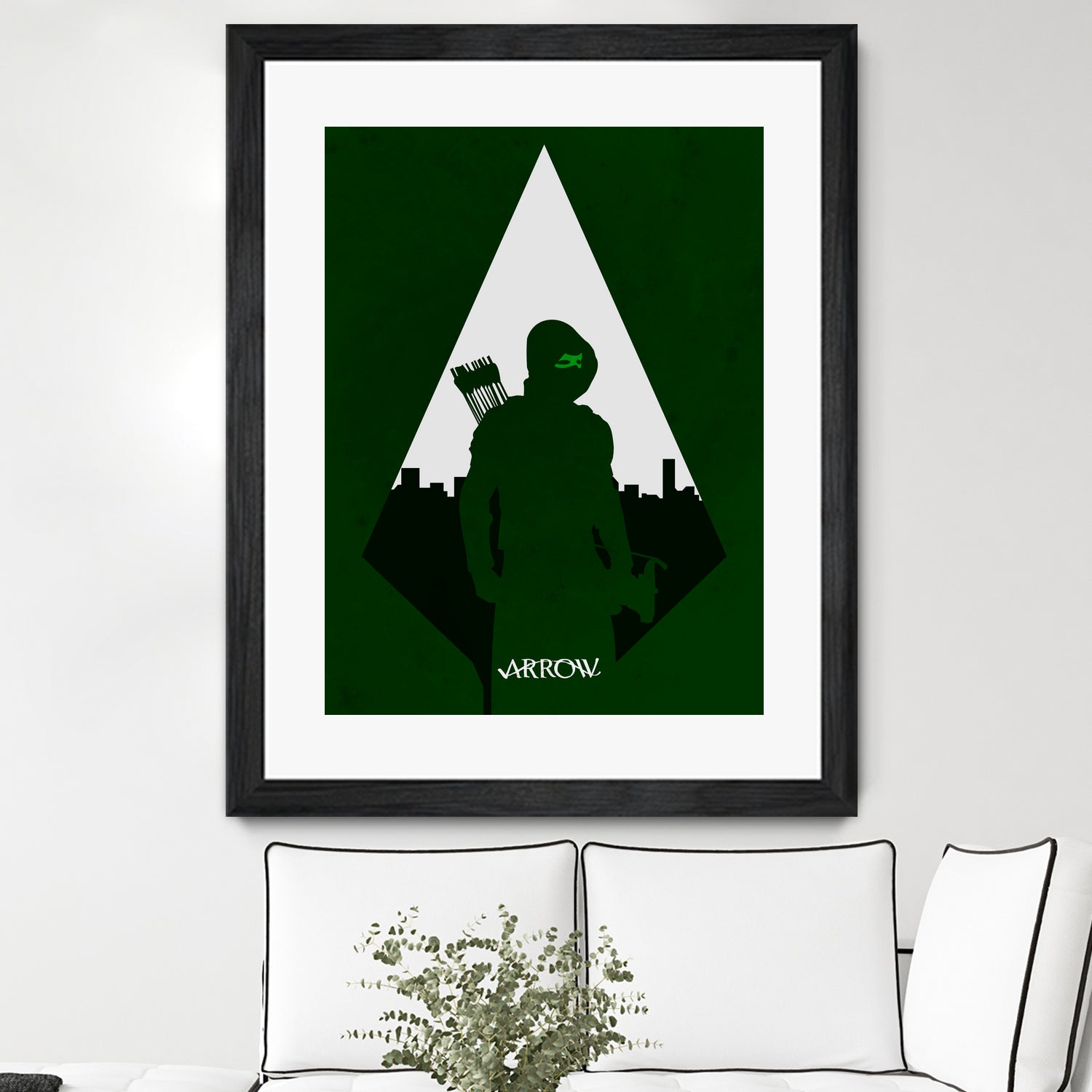 Arrow by Mateus Quandt on GIANT ART - green digital drawing