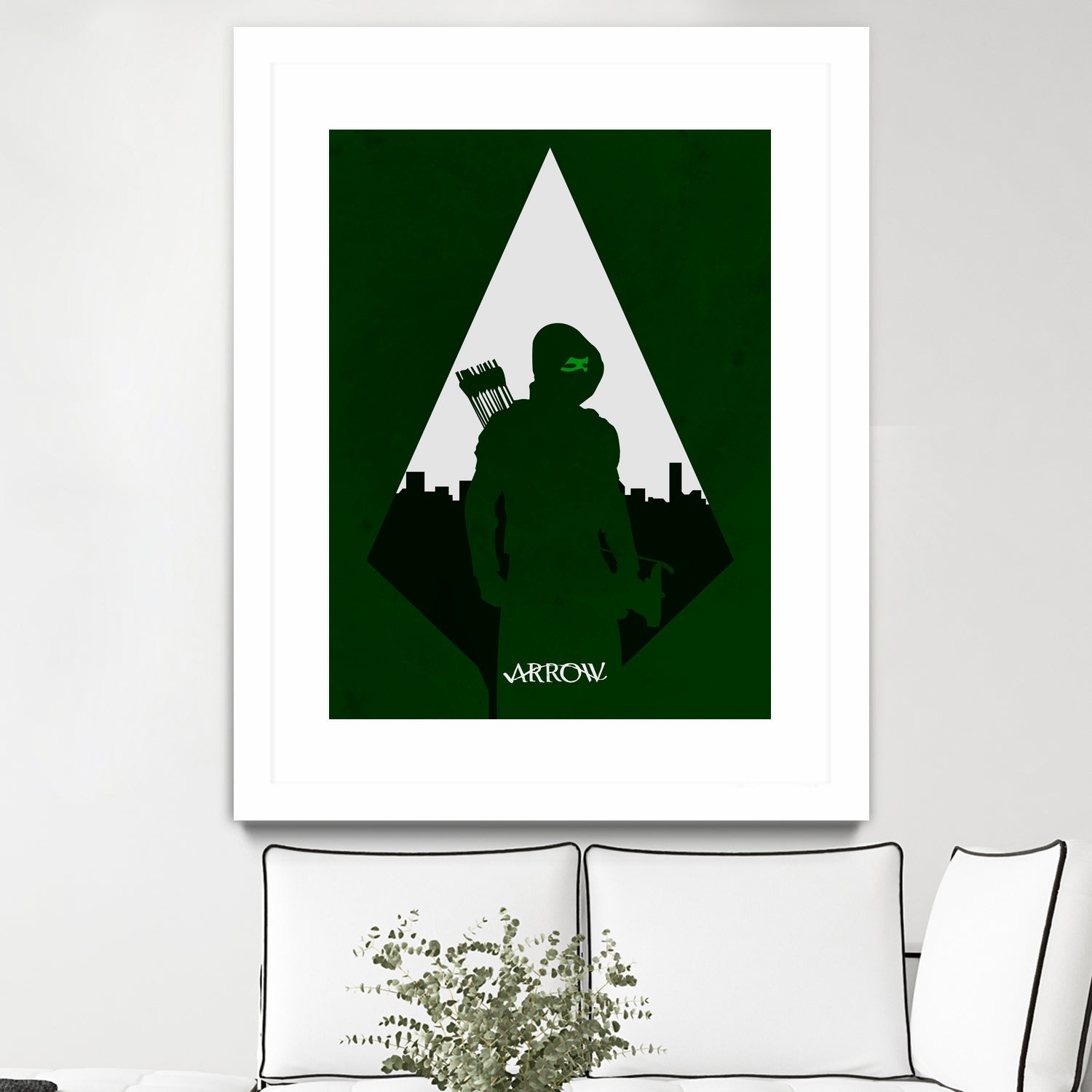 Arrow by Mateus Quandt on GIANT ART - green digital drawing