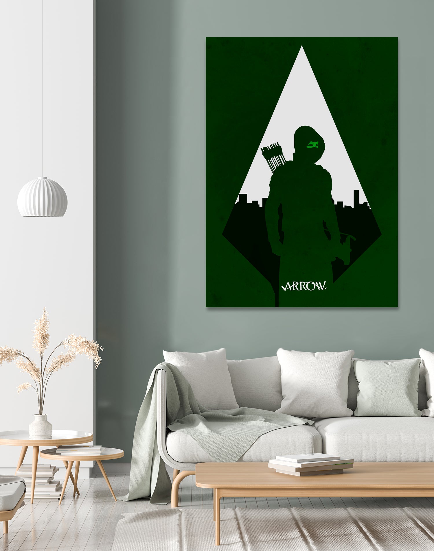 Arrow by Mateus Quandt on GIANT ART - green digital drawing