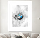 BMW Splatter painting by Jurijs Permanickis on GIANT ART - gray digital painting