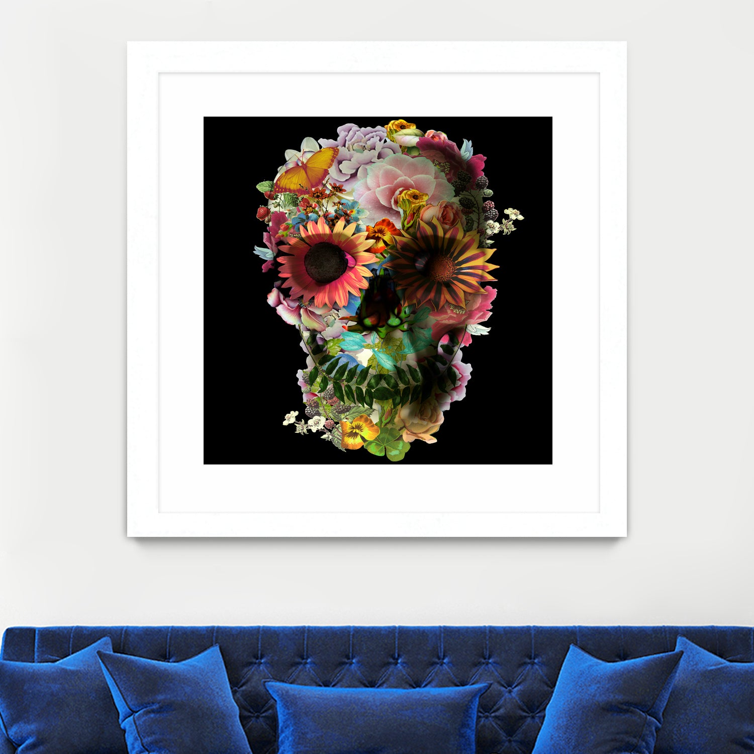 Skull 2 by Ali Gulec on GIANT ART - mixed media