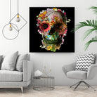 Skull 2 by Ali Gulec on GIANT ART - mixed media