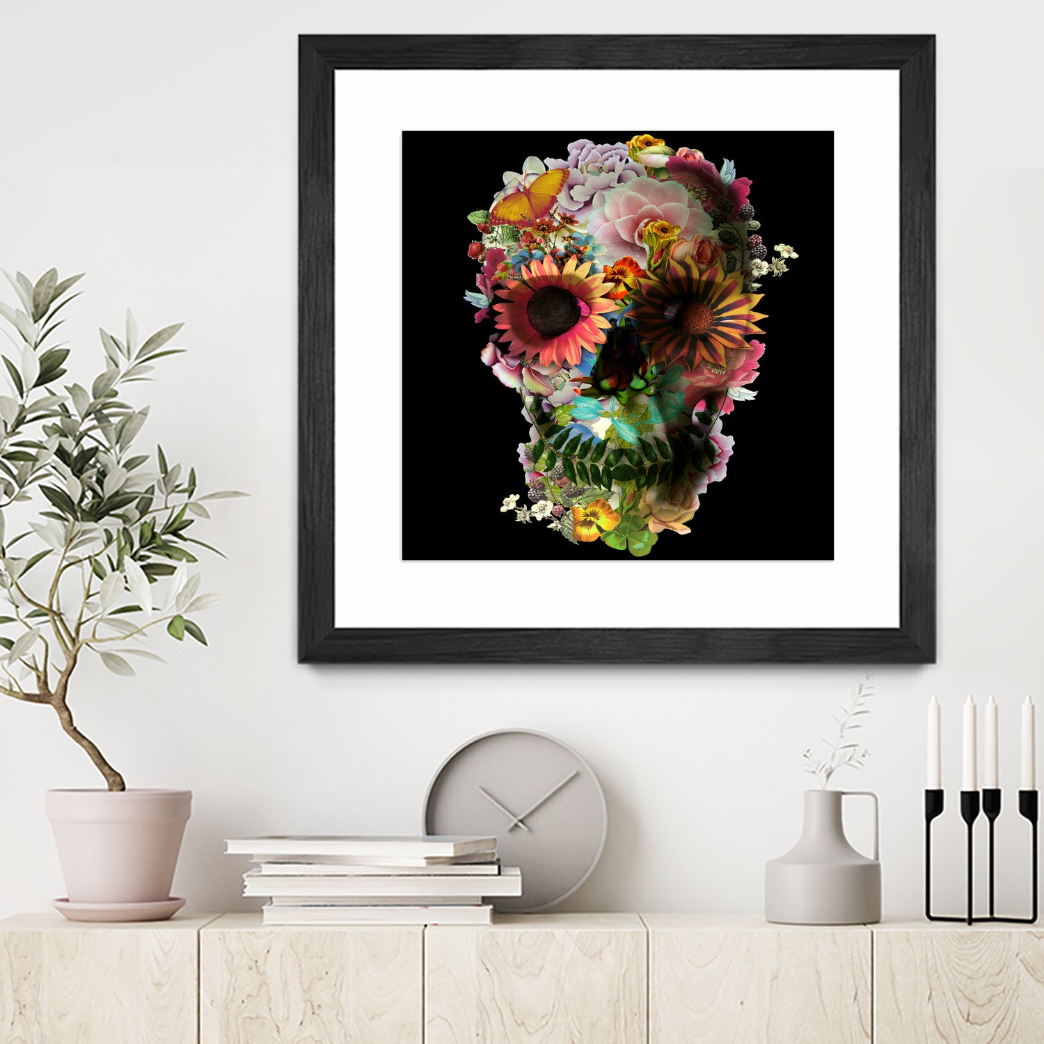 Skull 2 by Ali Gulec on GIANT ART - mixed media