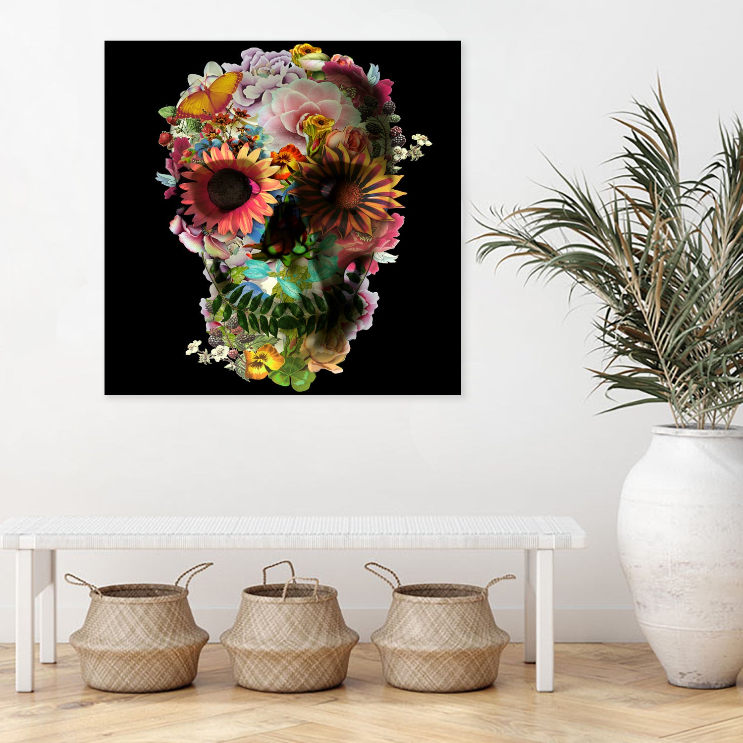 Skull 2 by Ali Gulec on GIANT ART - mixed media