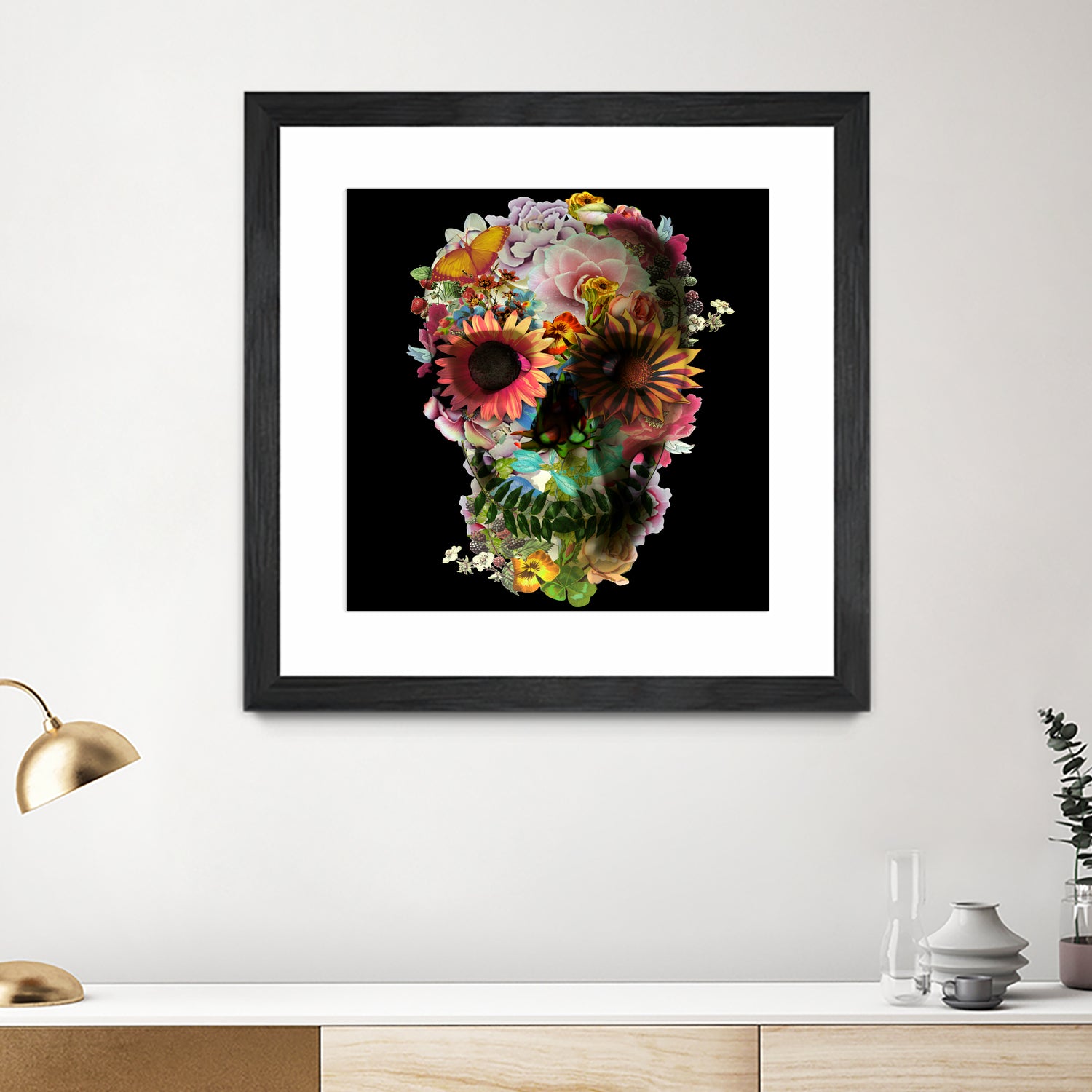 Skull 2 by Ali Gulec on GIANT ART - mixed media