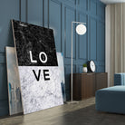 Love Marble by Dana Shek on GIANT ART - white typography