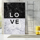 Love Marble by Dana Shek on GIANT ART - white typography