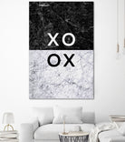 XO XO by Dana Shek on GIANT ART - white typography