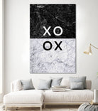 XO XO by Dana Shek on GIANT ART - white typography