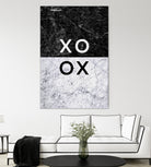 XO XO by Dana Shek on GIANT ART - white typography