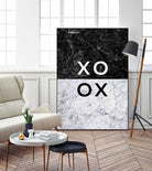 XO XO by Dana Shek on GIANT ART - white typography