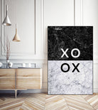 XO XO by Dana Shek on GIANT ART - white typography