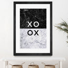 XO XO by Dana Shek on GIANT ART - white typography