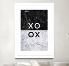 XO XO by Dana Shek on GIANT ART - white typography