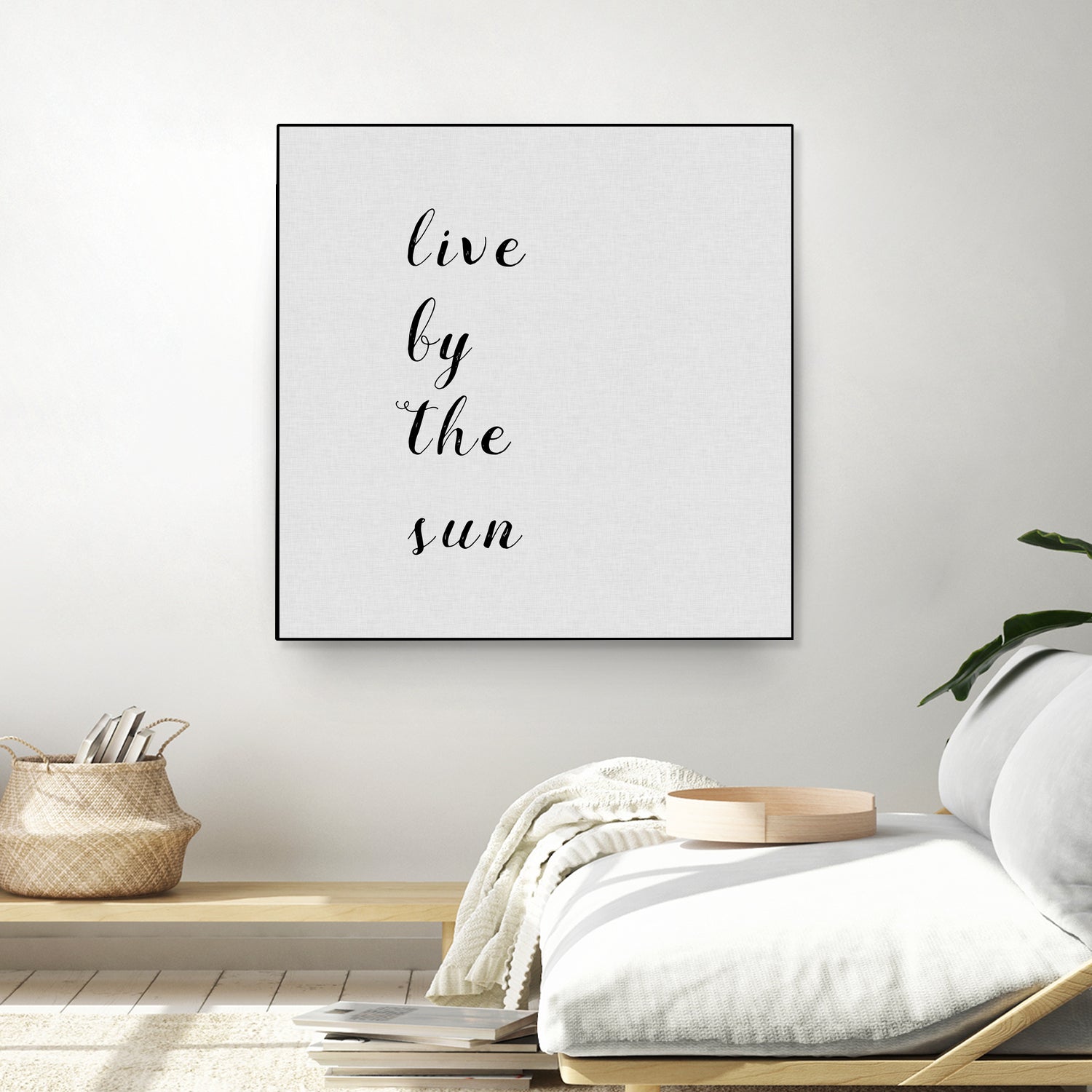 Live By The Sun by Dana Shek on GIANT ART - white digital painting