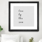 Live By The Sun by Dana Shek on GIANT ART - white digital painting