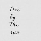 Live By The Sun by Dana Shek on GIANT ART - white digital painting