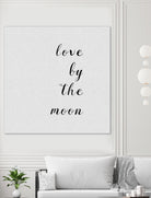 Love By The Moon by Dana Shek on GIANT ART - white digital painting