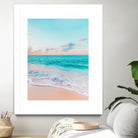 Ocean Bliss, Nature Landscape Sea Travel Tropical, Nordic by Uma Gokhale on GIANT ART - blue photo illustration