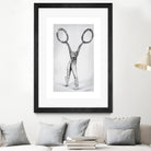 Scissors by Emi Dimitrova on GIANT ART - gray mixed media