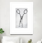 Scissors by Emi Dimitrova on GIANT ART - gray mixed media