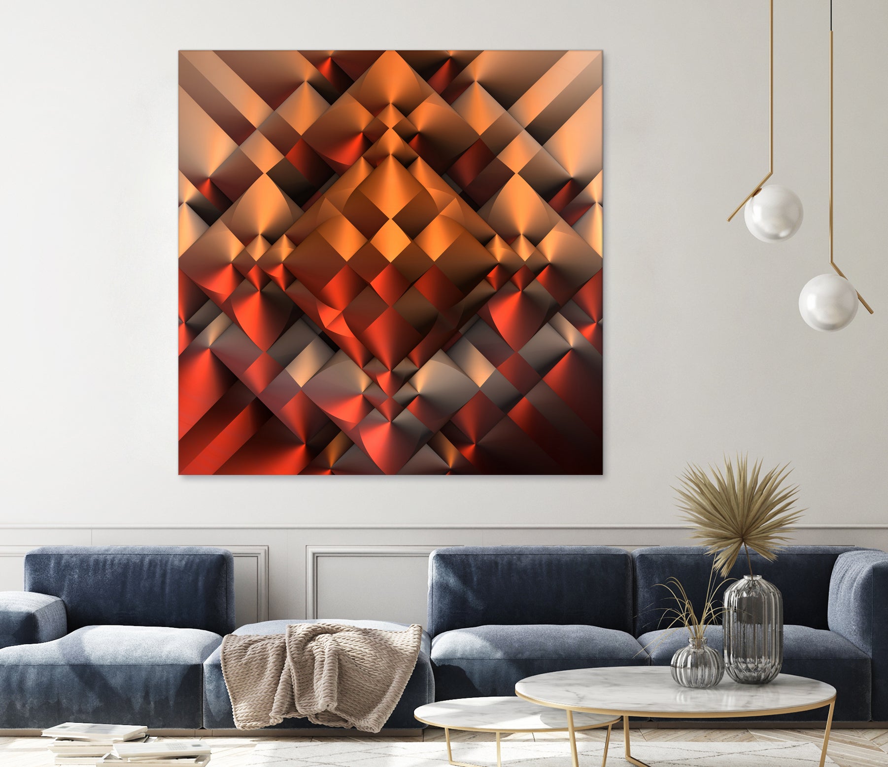 Copper Toned by Lyle Hatch on GIANT ART - orange 3d art