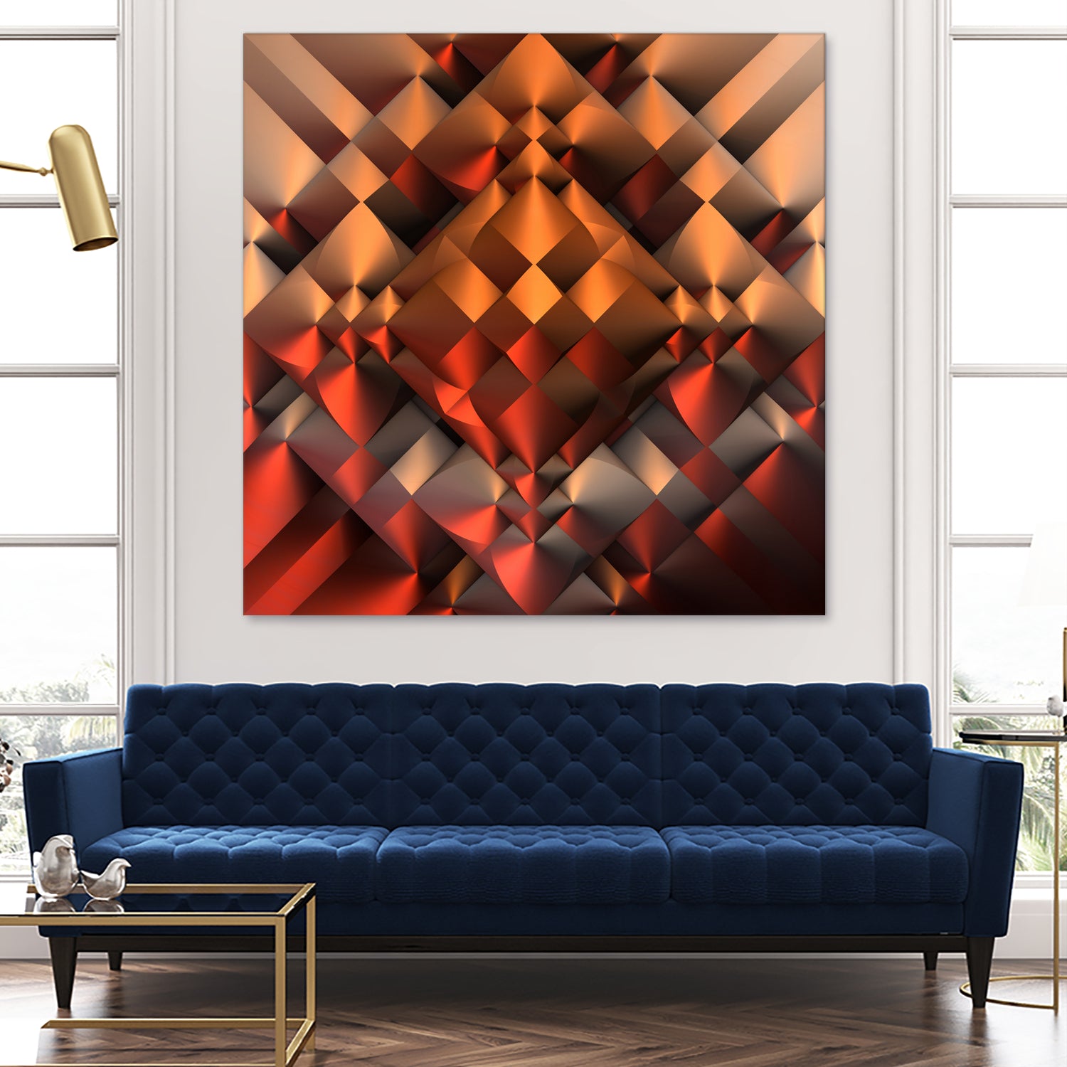 Copper Toned by Lyle Hatch on GIANT ART - orange 3d art