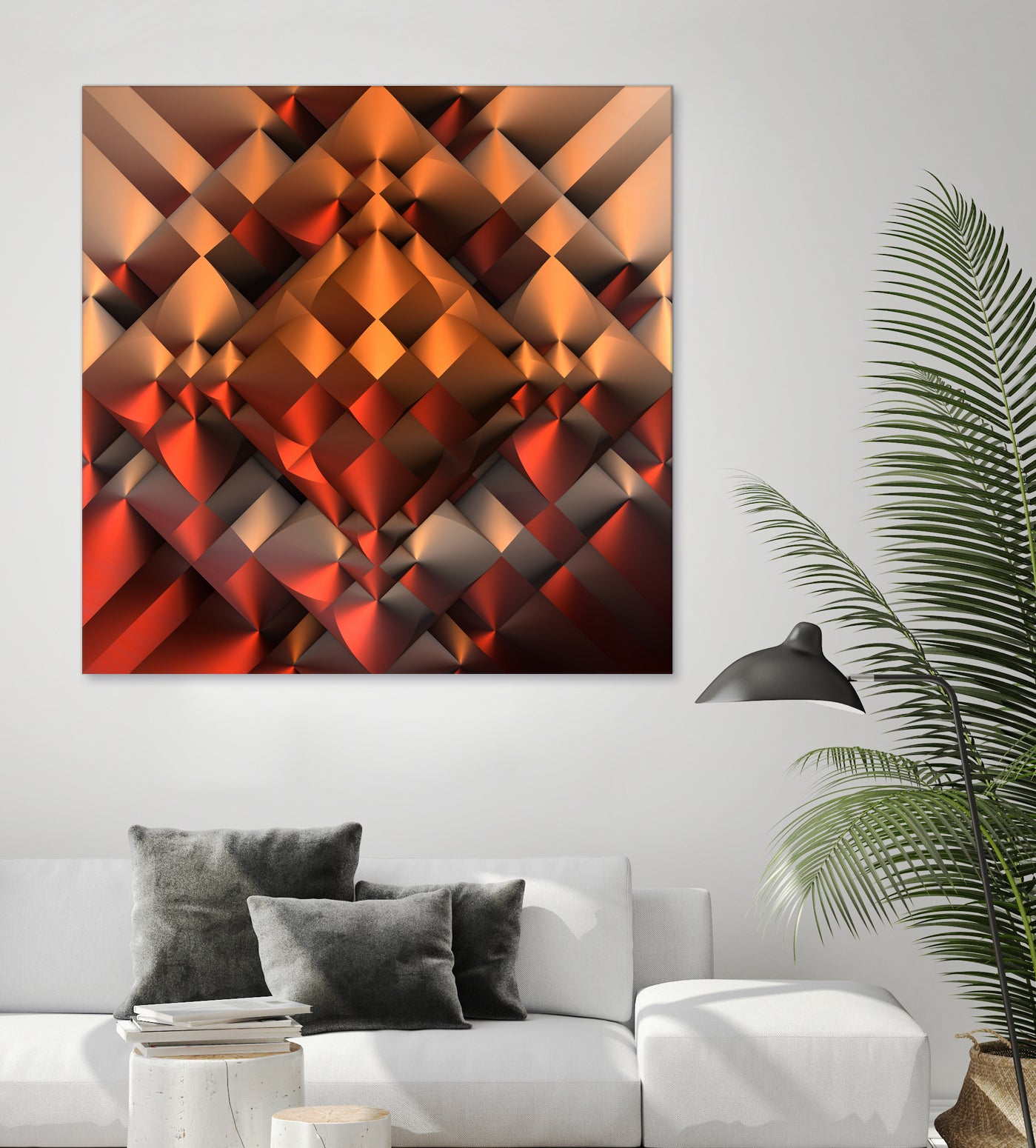 Copper Toned by Lyle Hatch on GIANT ART - orange 3d art