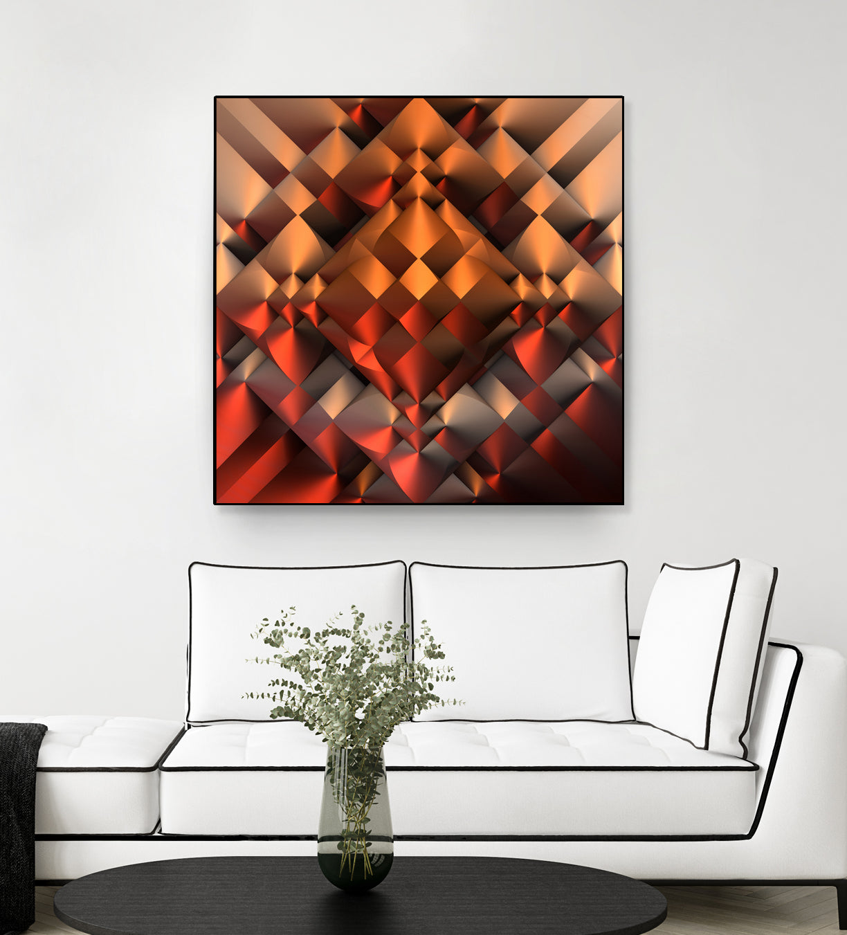 Copper Toned by Lyle Hatch on GIANT ART - orange 3d art