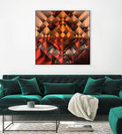 Copper Toned by Lyle Hatch on GIANT ART - orange 3d art