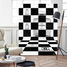 Chanel Chess by Daniel Janda on GIANT ART - black mixed media