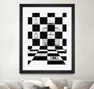 Chanel Chess by Daniel Janda on GIANT ART - black mixed media