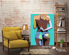 Naughty too by Rafael Salazar on GIANT ART - blue digital painting