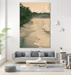 Tropical Beach by Konstantin Sevostyanov on GIANT ART - brown photo illustration