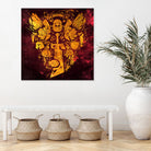 World of Warcraft *Paladin Crest* by SucculentBurger Zolich on GIANT ART - yellow digital drawing