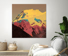 Seasons by Jamison Gish on GIANT ART - yellow digital painting